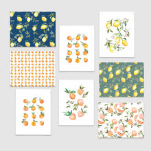 Load image into Gallery viewer, Citrus + Peach Card Set
