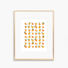Load image into Gallery viewer, Clementine No. 3 Watercolor Art Print

