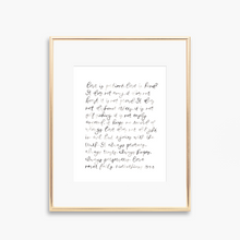 Load image into Gallery viewer, Love is Patient Watercolor Calligraphy
