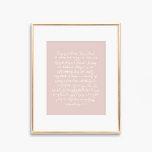 Load image into Gallery viewer, Love is Patient Hand Lettered Art Print
