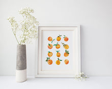 Load image into Gallery viewer, Clementine No. 2 Watercolor Art Print
