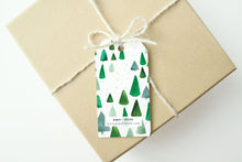 Load image into Gallery viewer, Triangle Trees Gift Tags
