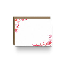 Load image into Gallery viewer, PINK FLORAL FLAT CARDS
