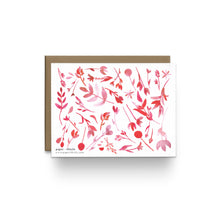 Load image into Gallery viewer, PINK FLORAL FLAT CARDS
