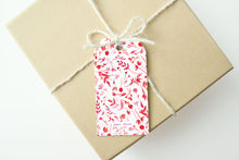 Load image into Gallery viewer, Pink Floral Gift Tags Set of 6

