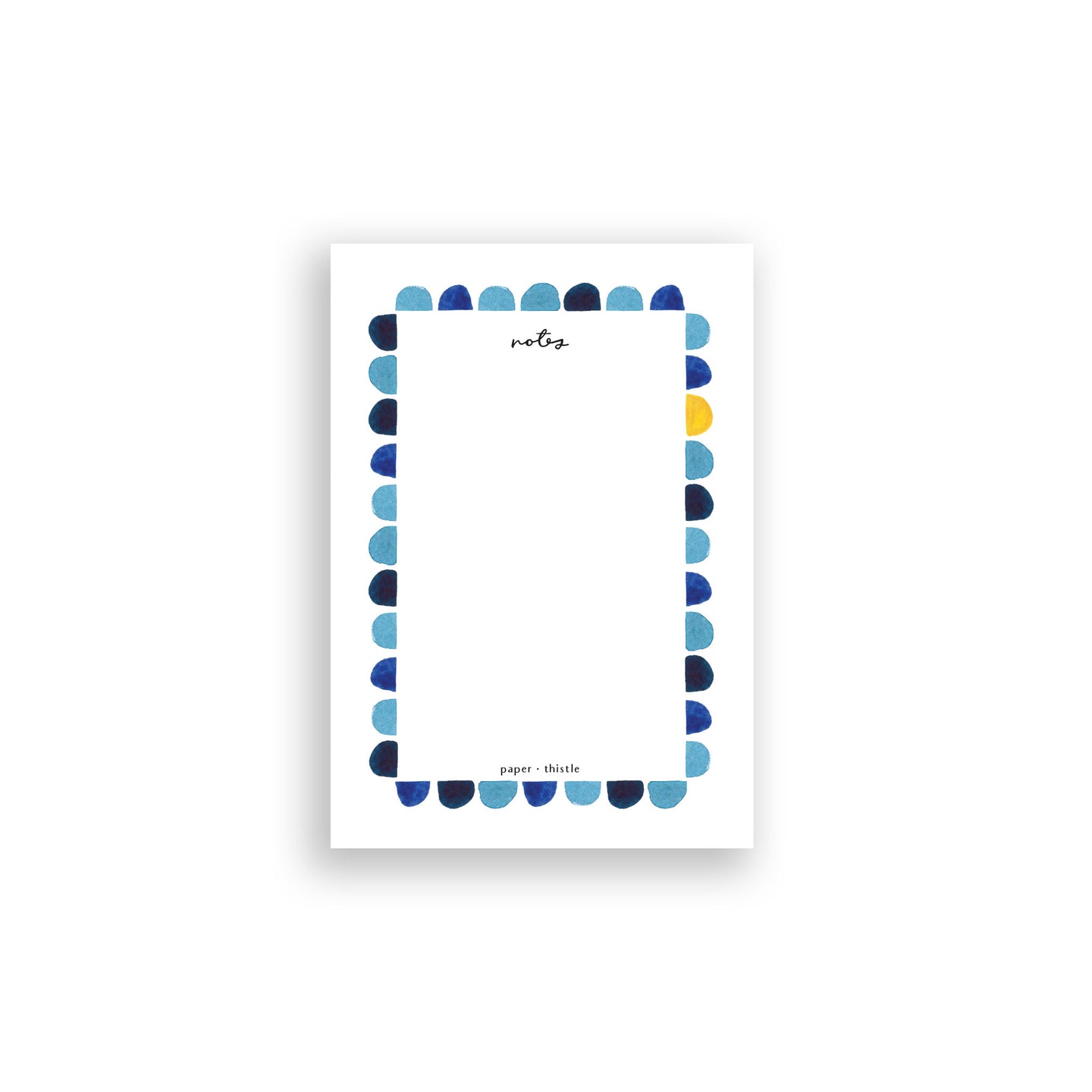 Blue Moons Notepad